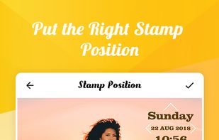 Custom Stamps Time and Date on Photo screenshot 1