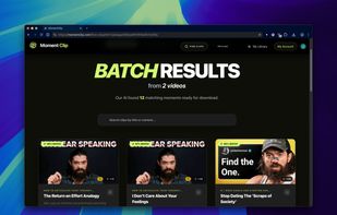 MomentClip screenshot 1