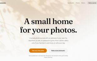 landing page