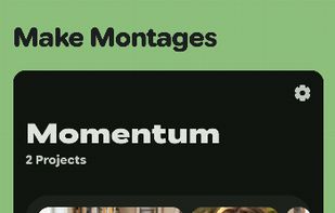 Momentum Montage screenshot 1