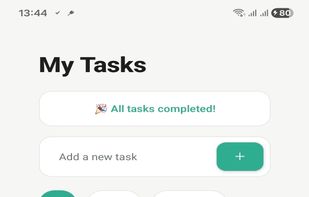 Momentum TODO screenshot 1