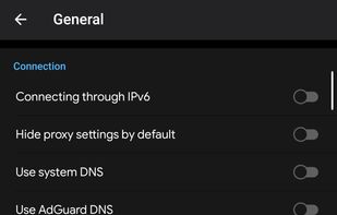 General Settings: DoH and PGP