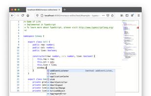 Monaco Editor screenshot 1