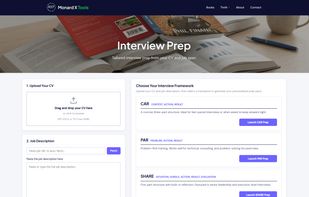 Monard X Interview Prep App 