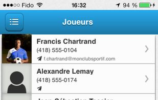 MonClubSportif screenshot 3