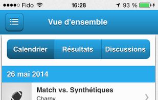 MonClubSportif screenshot 2