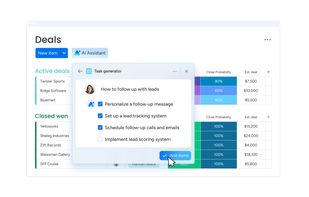 monday CRM screenshot 1