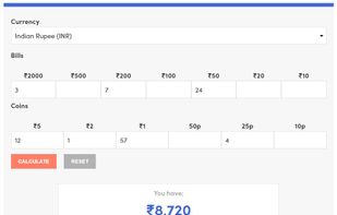 Money Counter screenshot 1