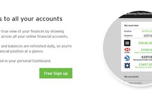 Money Dashboard screenshot 1