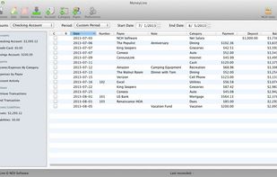 MoneyLine Personal Finance Software screenshot 1