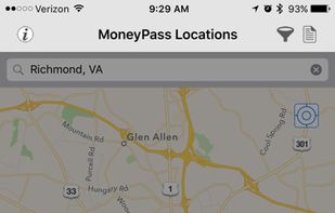 MoneyPass® Network ATM Locator screenshot 3