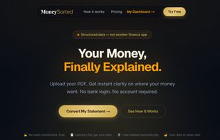 MoneySorted screenshot 2