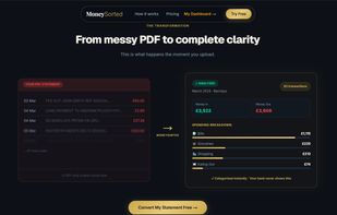 MoneySorted screenshot 1