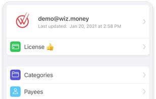 With so many features packed together, you can customize MoneyWiz to work the way you work. From having custom multi-level categories, to configuring what data fields you want to see in your transactions register and when entering new transactions, as well as all the little details in between.