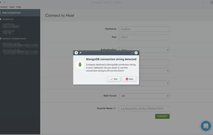 MongoDB Compass screenshot 1