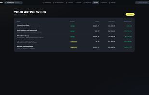 Spend against contract amount and live profit for every job.