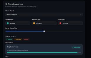 Monitrics screenshot 3