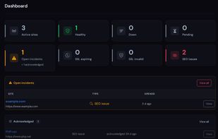 Monitrova screenshot 1