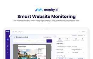 Simply add the website URL and select what you want to monitor.