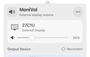 Menu bar popover