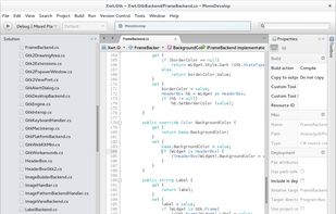 MonoDevelop screenshot 2