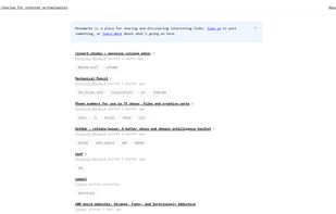 landing page