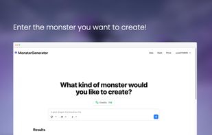 Monster Generator screenshot 1