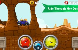 Monster Truck Toto Desert Race screenshot 3