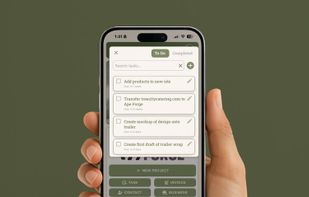 Keep on task while on the go