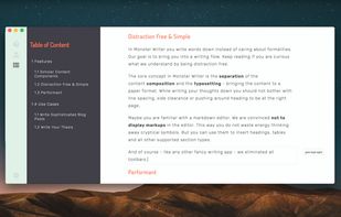 MonsterWriter screenshot 1