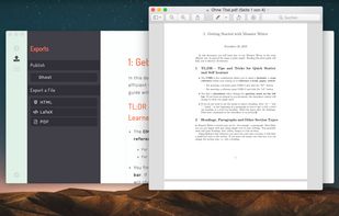 MonsterWriter screenshot 1