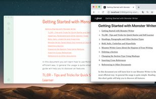 MonsterWriter screenshot 3