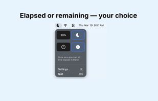 MonthBar screenshot 1
