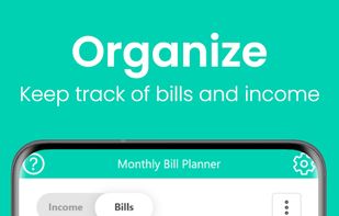 Monthly Bill Planner screenshot 1