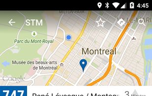 MonTransit screenshot 1