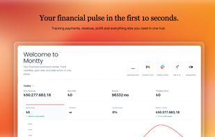 Your financial pulse in the first 10 seconds of the day. Make decisions with full visibility. 