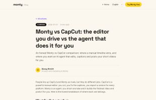 Honest comparison guides: where a manual editor like CapCut wins, and where an AI agent does the job for you.