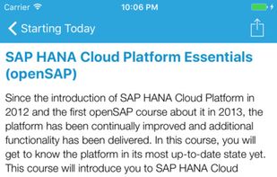 MOOC list screenshot 1