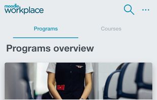 Moodle Workplace screenshot 1