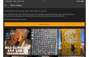Moon Board screenshot 1