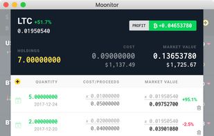 Moonitor screenshot 3