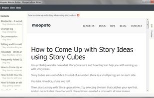 Moopato Website Builder screenshot 1