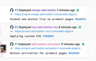 Moovweb screenshot 1