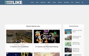 MoreGamesLike.com screenshot 1