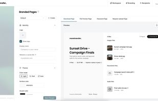 MoreTransfer - Branded Download Pages