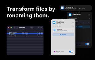 Morpholder screenshot 1