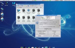MorphOS screenshot 1