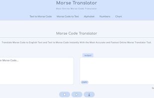 Morse Translator screenshot 1