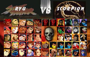 Mortal Kombat vs. Street Fighter screenshot 1