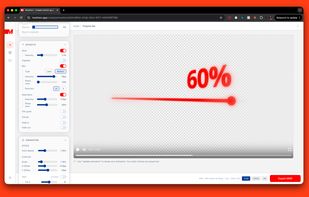 Generate transparent videos to overlay on top of your existing videos